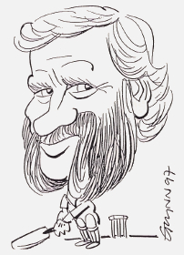 D C Hudson Caricature